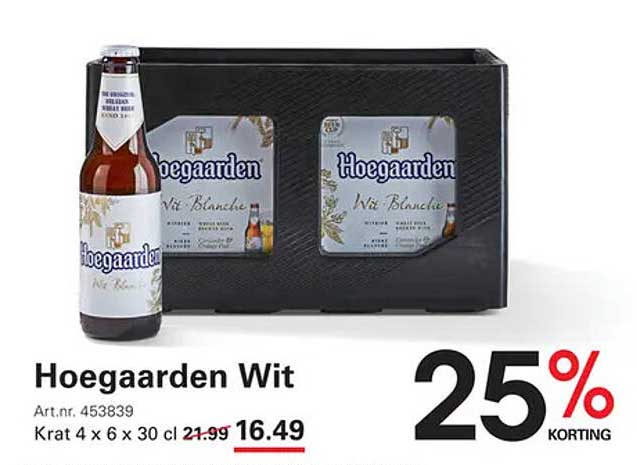 Hoegaarden Wit Krat 4 x 6 x 30 cl
