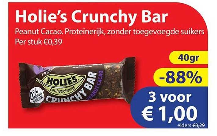 Holie's Crunchy Bar