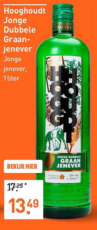 Hooghoudt Jonge Dubbele Graanjenever