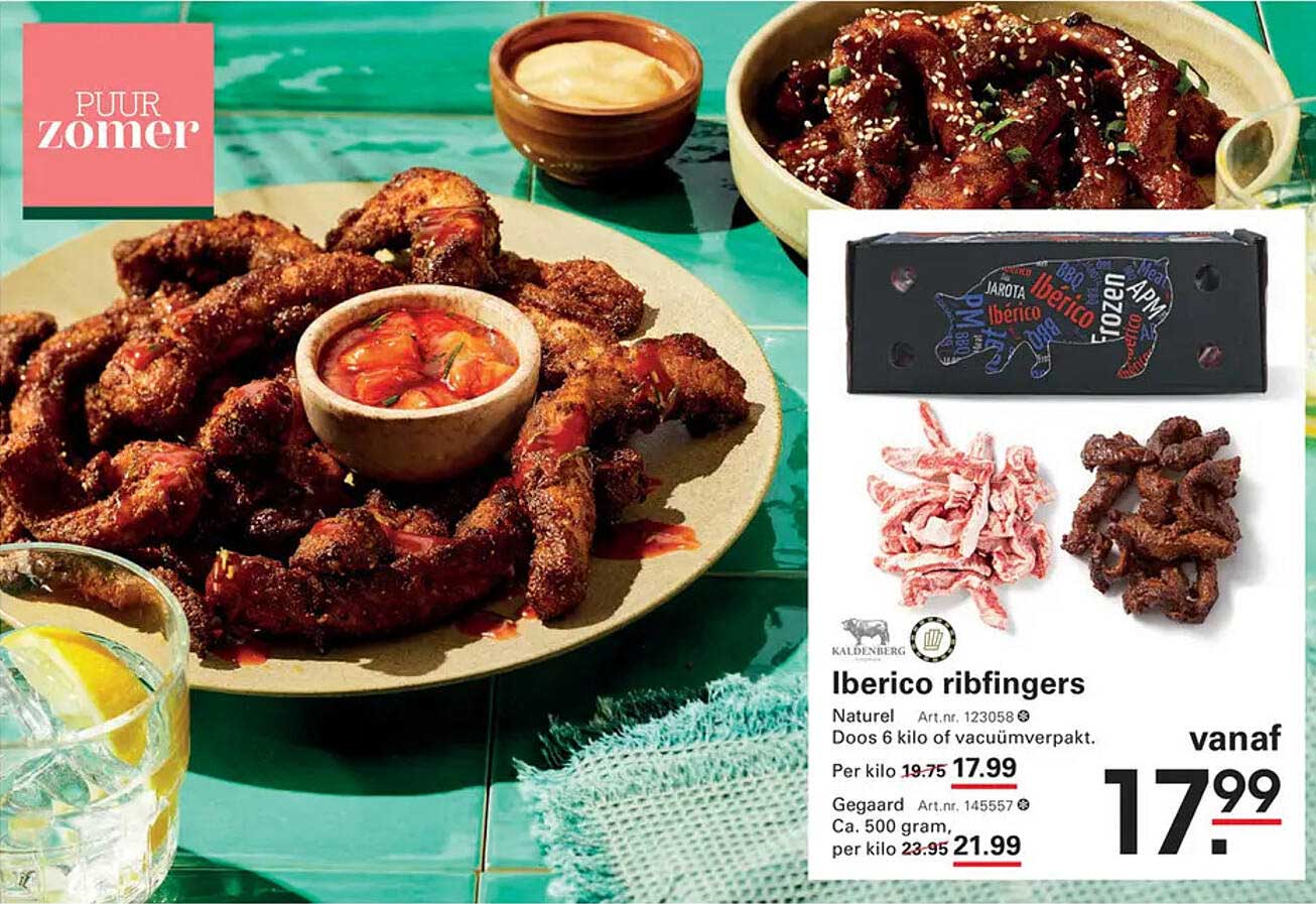 Iberico ribfingers