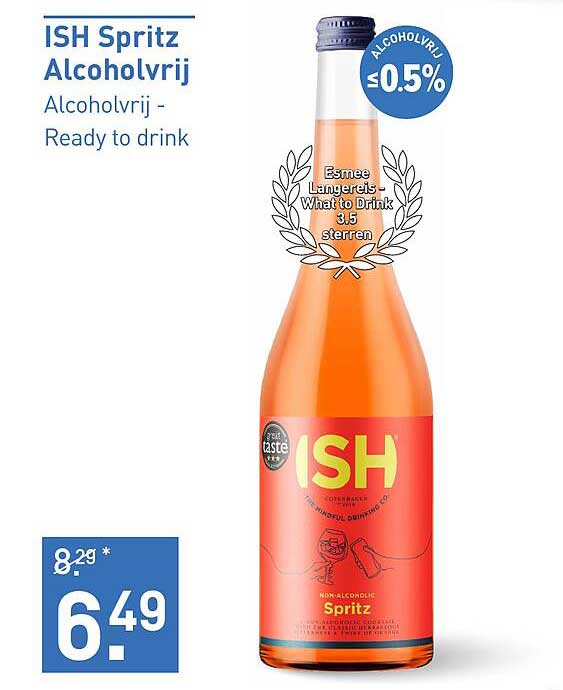 ISH Spritz Alcoholvrij