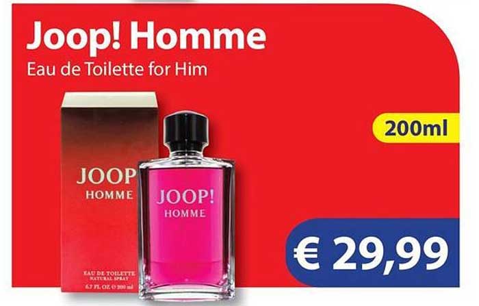 Joop! Homme Eau de Toilette for Him 200ml