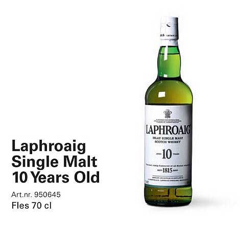 Laphroaig Single Malt 10 Years Old