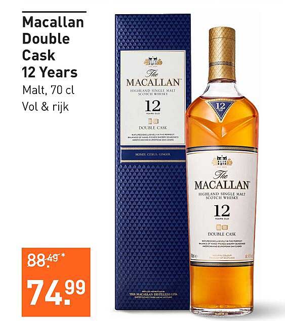 Macallan Double Cask 12 Years