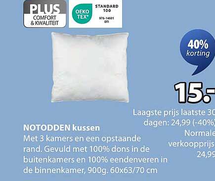 NOTODDEN kussen