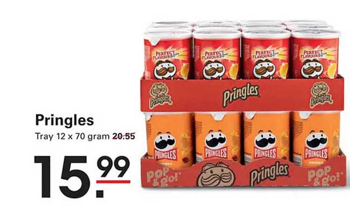 Pringles Tray 12 x 70 gram