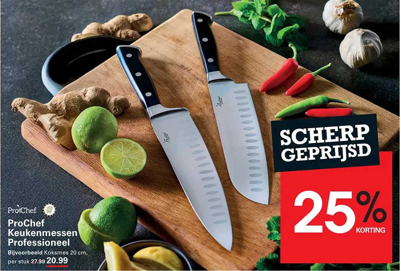 ProChef Keukenmessen Professioneel