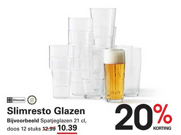 Slimresto Glazen