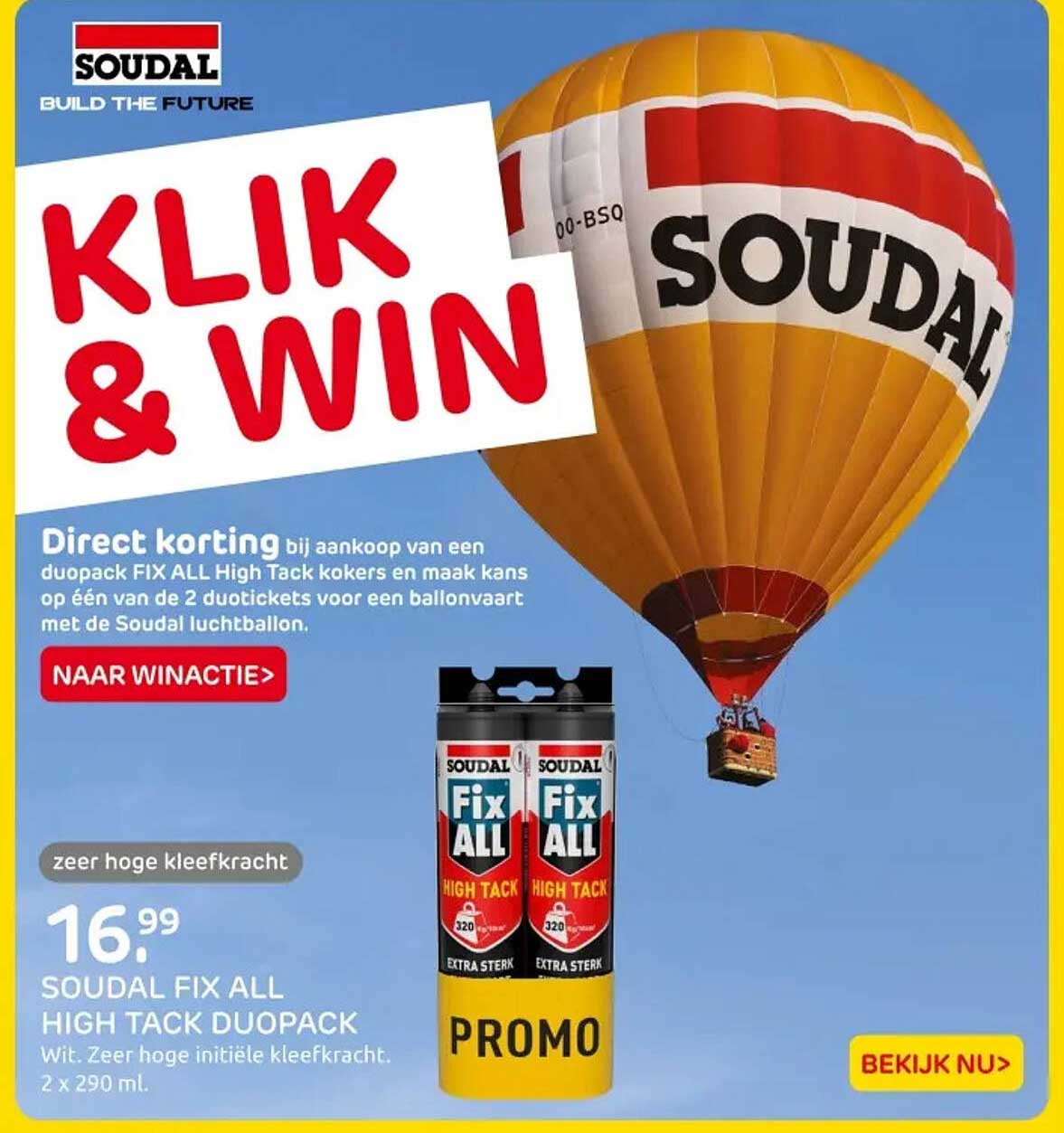 Soudal Fix All High Tack Duopack