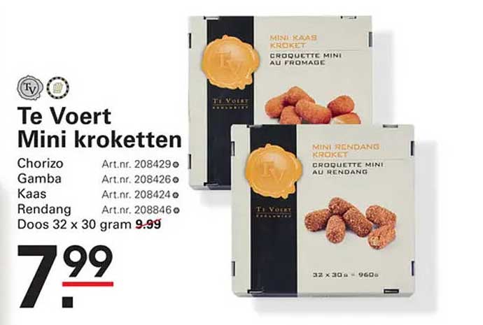 Te Voert Mini kroketten