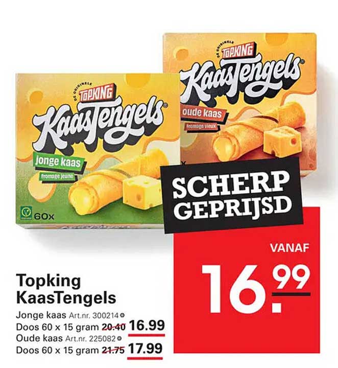 Topking KaasTengels