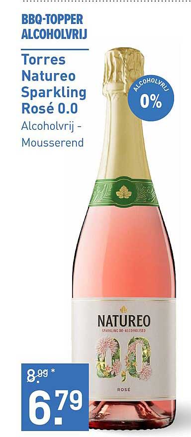 Torres Natureo Sparkling Rosé 0.0