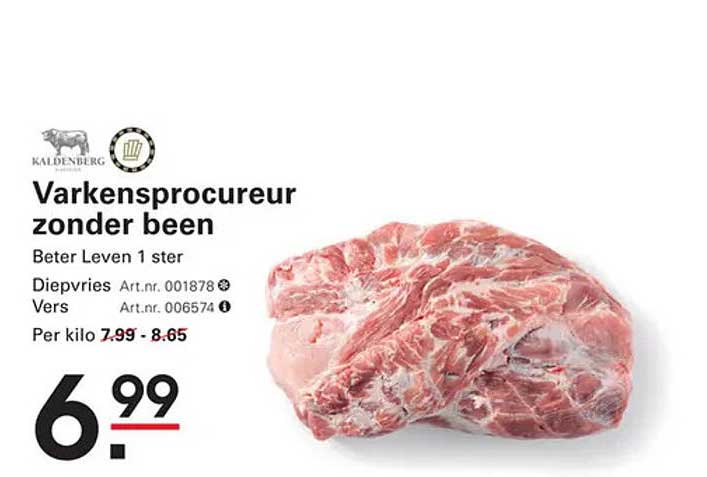 Varkensprocureur zonder been