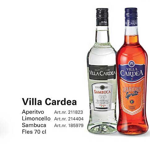 Villa Cardea Fles 70 cl