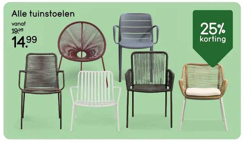 Alle tuinstoelen