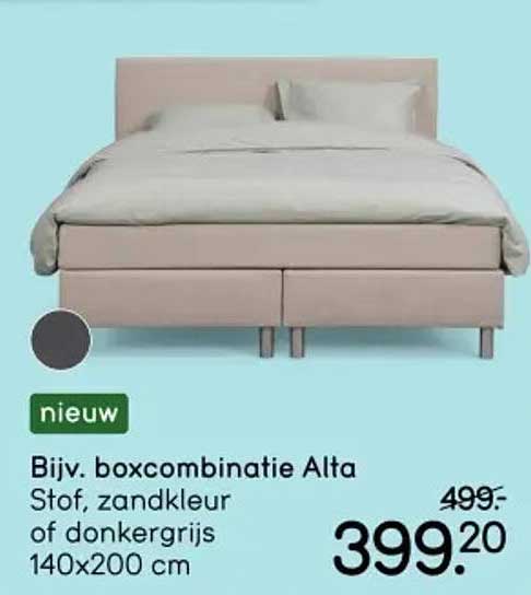 Bijv. boxcombinatie Alta