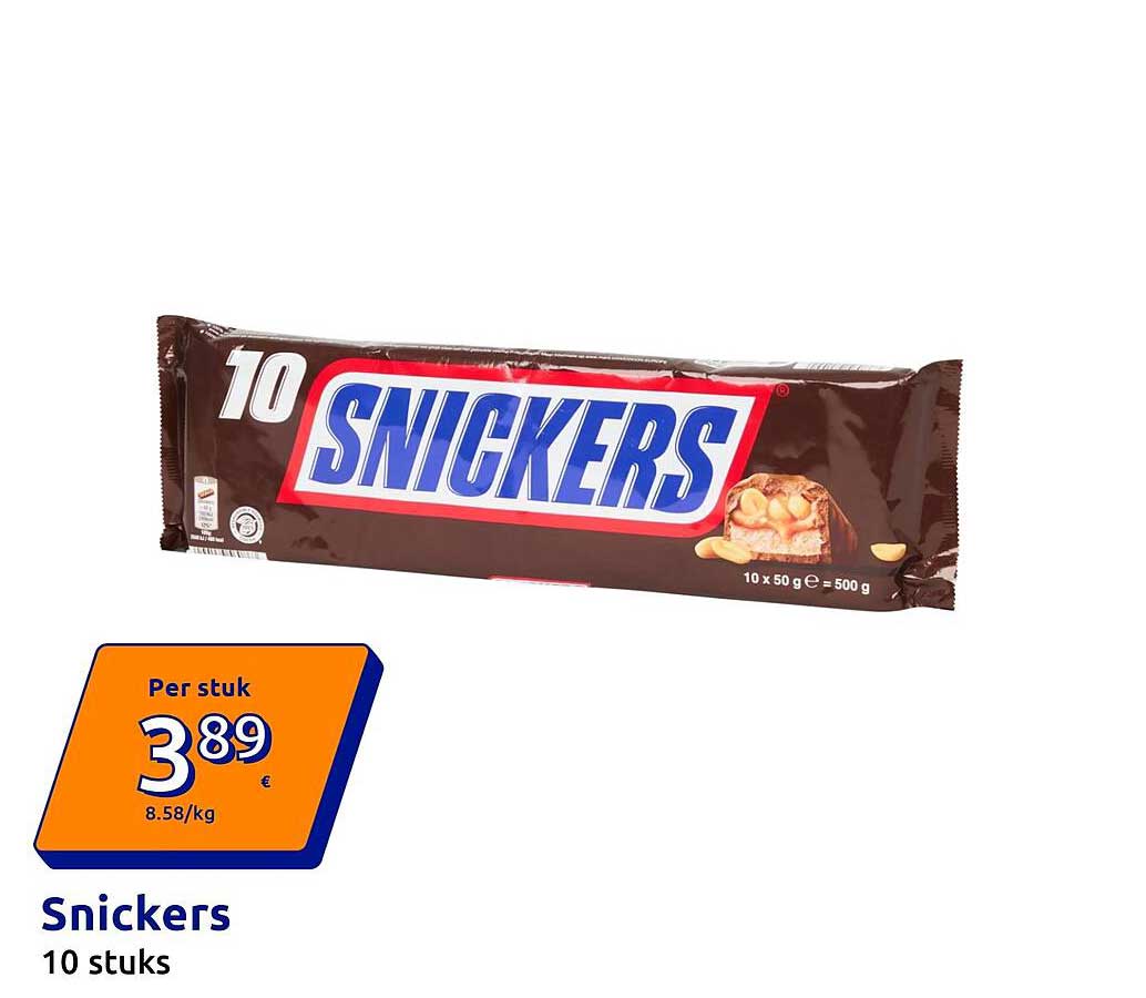 Snickers 10 stuks