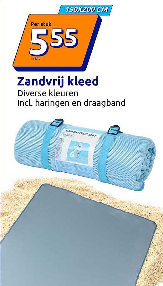 Zandvrij kleed