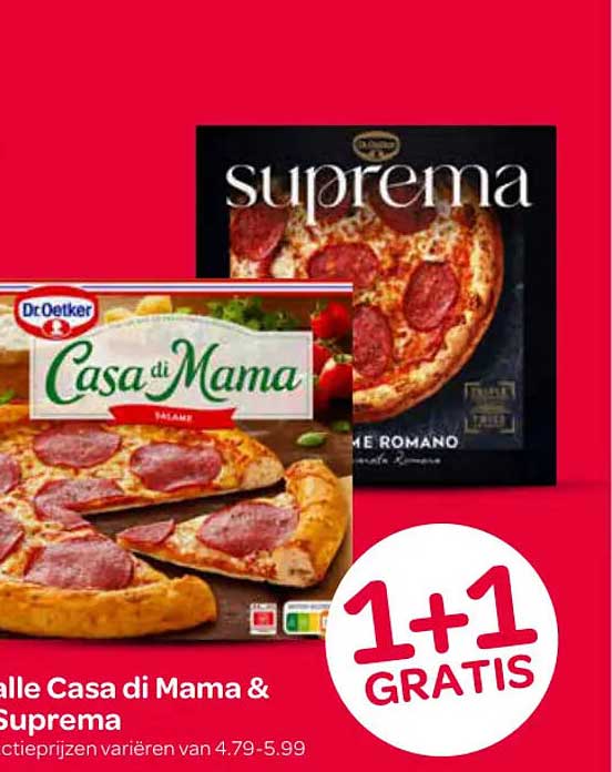 Alle Casa di Mama & Suprema 1+1 GRATIS