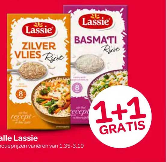 alle Lassie 1+1 gratis