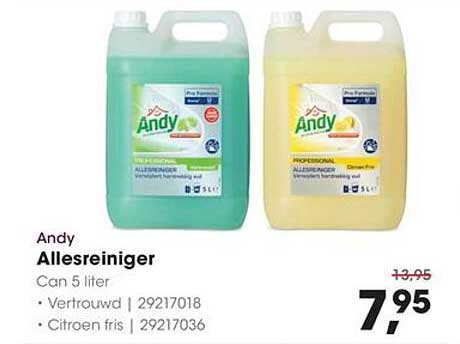 Andy Allesreiniger Can 5 liter