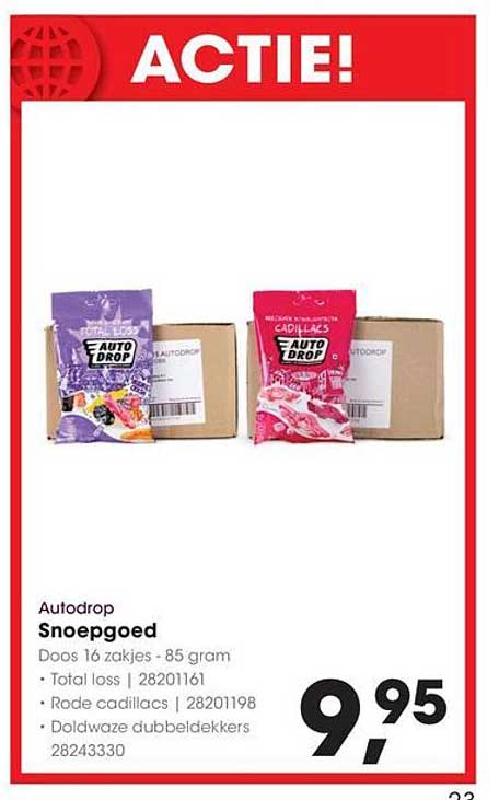 Autodrop Snoepgoed