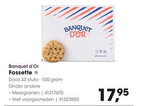 Banquet d'Or Fossette