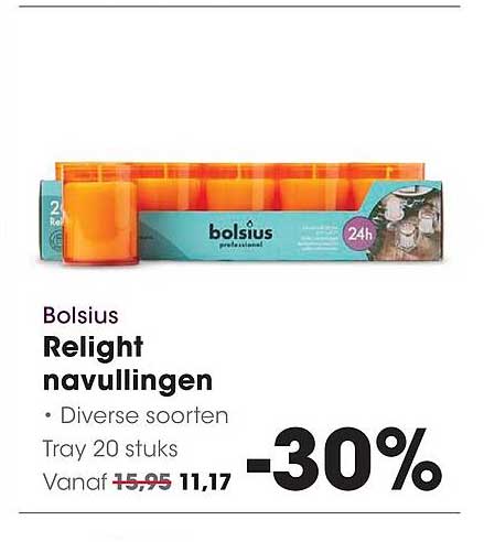 Bolsius Relight navullingen