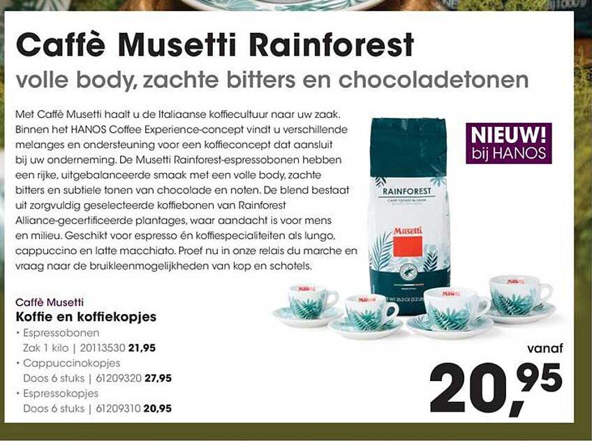Caffè Musetti Rainforest
