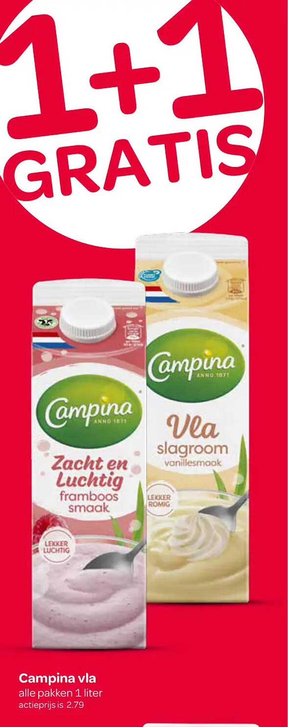 Campina vla 1+1 gratis