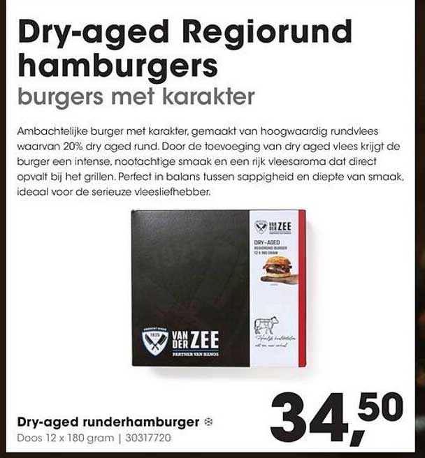 Dry-aged runderhamburger