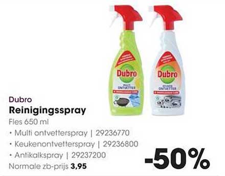Dubro Reinigingsspray -50%
