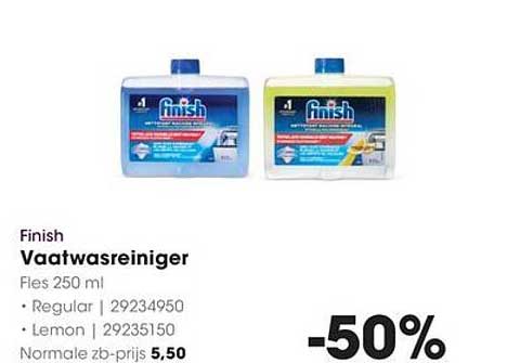 Finish Vaatwasreiniger