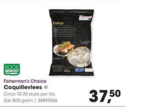 Fisherman’s Choice Coquillevlees
