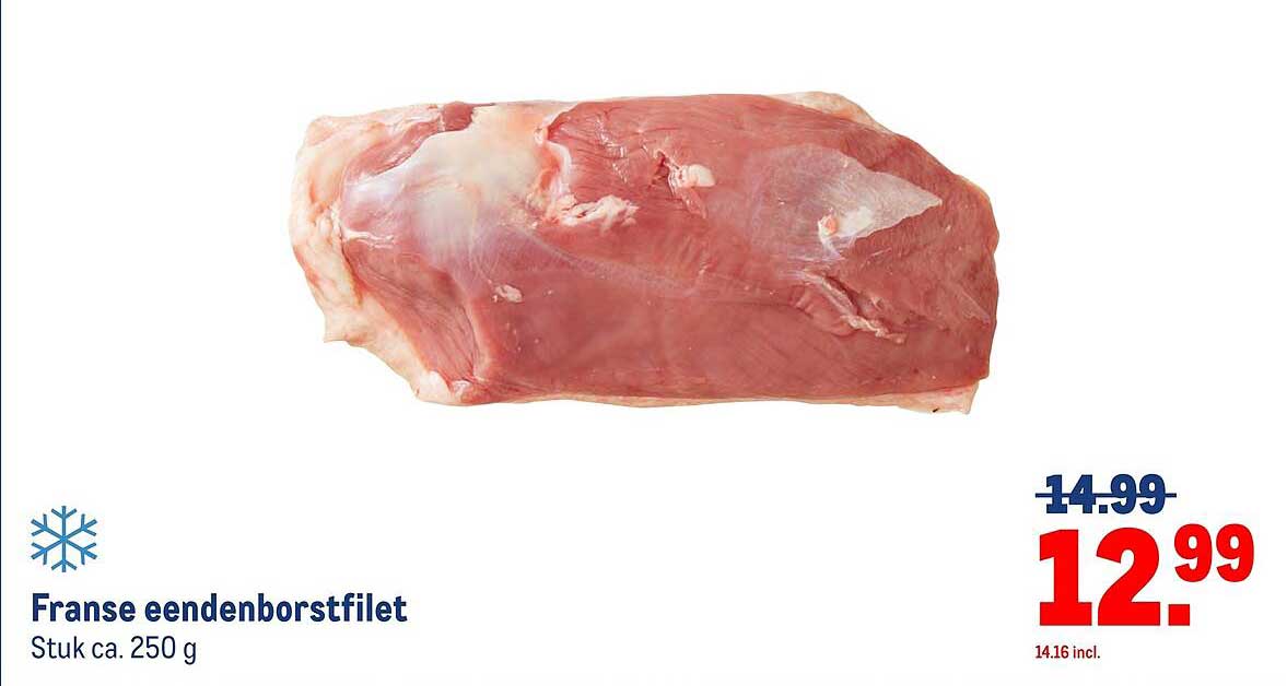 Franse eendenborstfilet