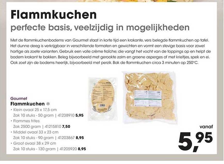 Gourmet Flammkuchen