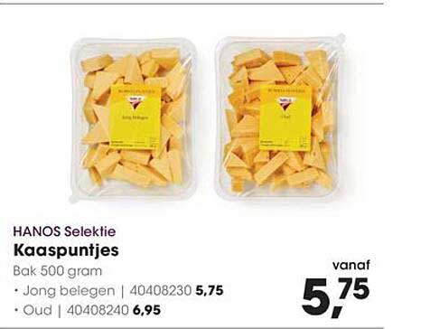 HANOS Selektie Kaaspuntjes