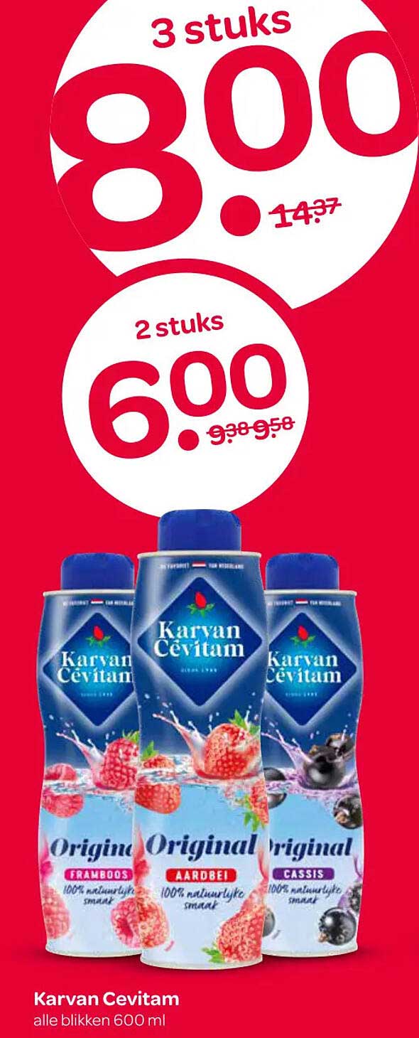 Karvan Cevitam alle blikken 600 ml