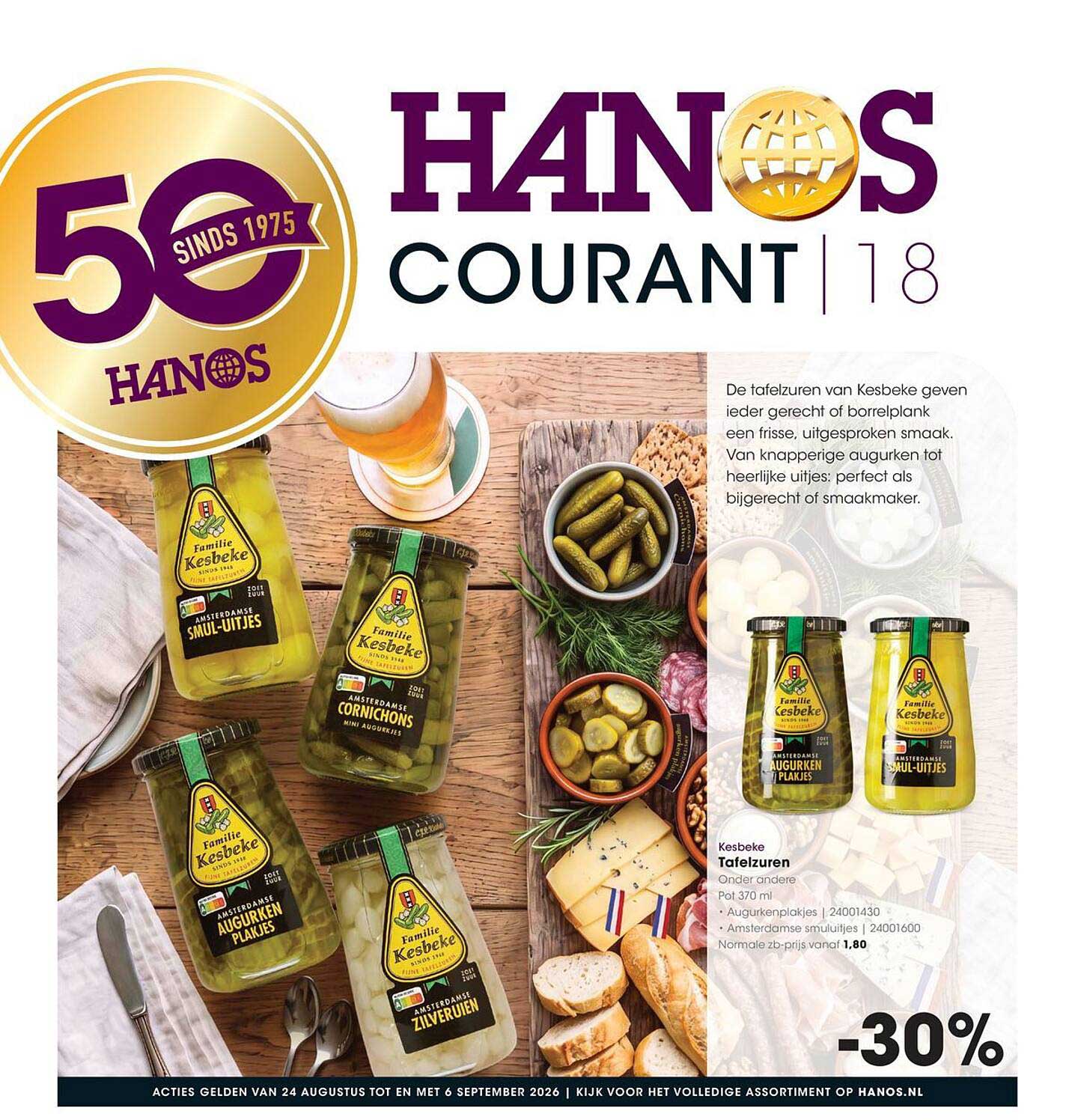 Kesbeke Tafelzuren -30%