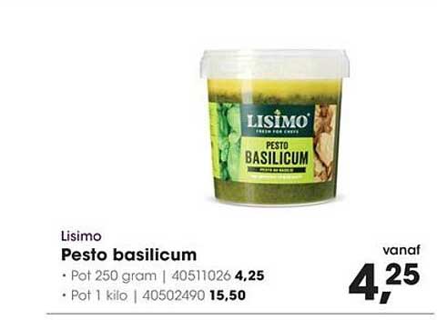 Lisimo Pesto basilicum