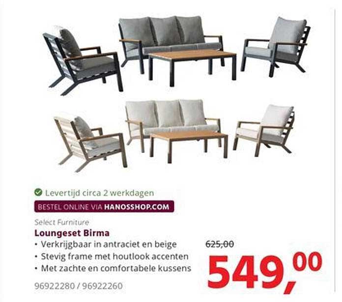 Loungeset Birma