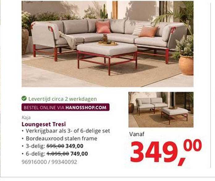 Loungeset Tresi