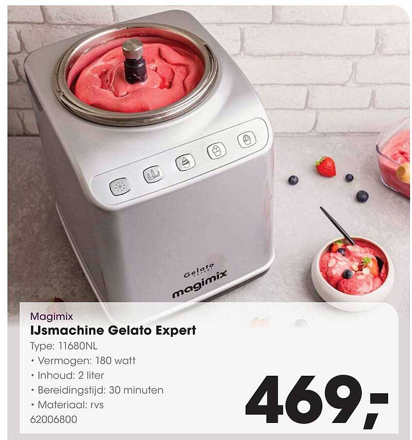 Magimix IJsmachine Gelato Expert