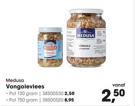 Medusa Vongolevlees