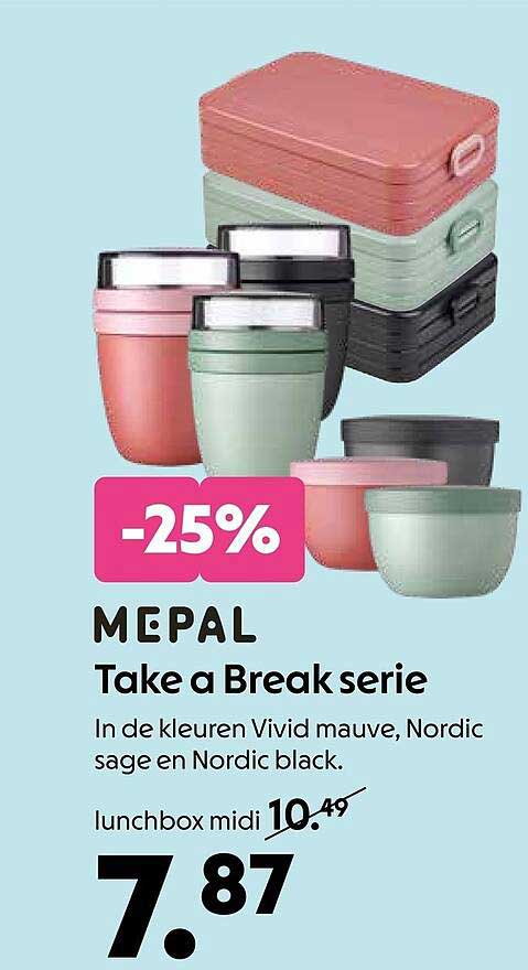 MEPAL Take a Break serie -25%