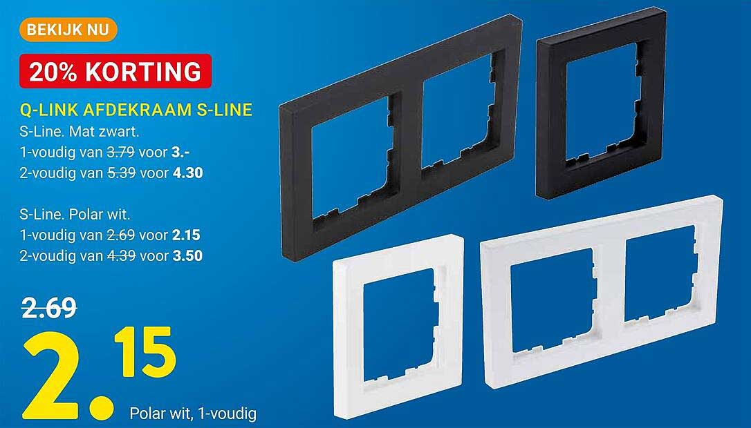 Q-LINK AFDERKAAM S-LINE