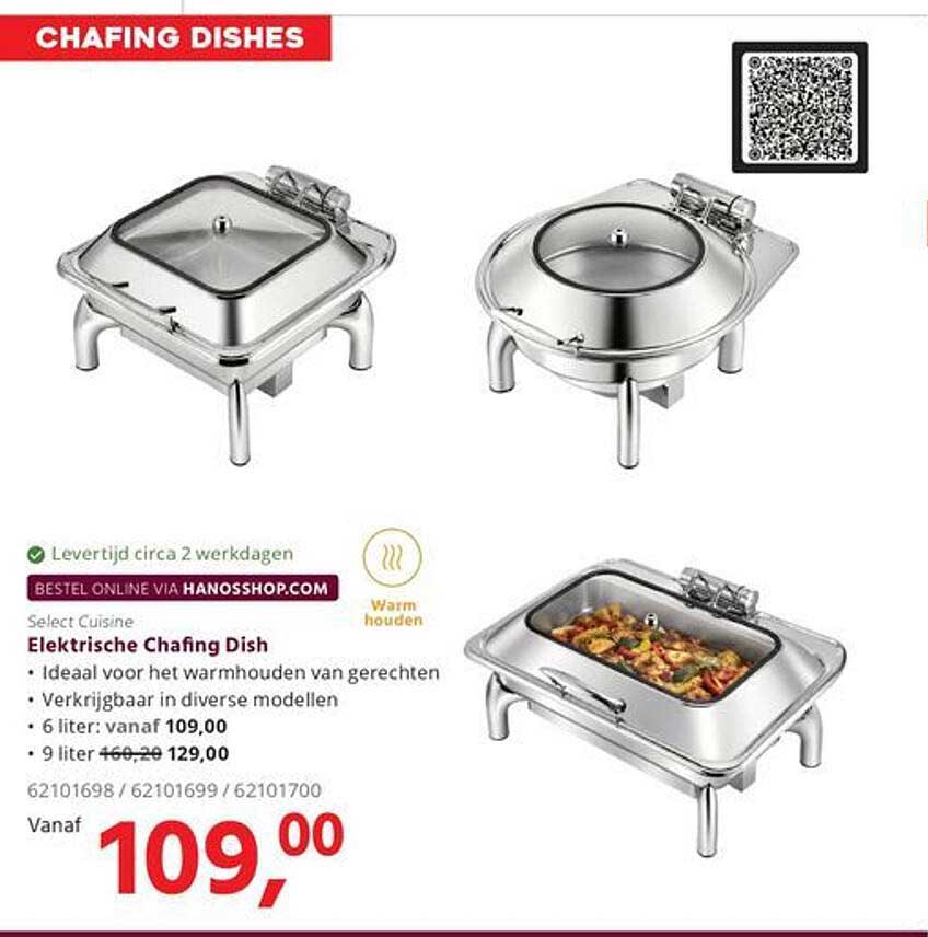 Select Cuisine Elektrische Chafing Dish