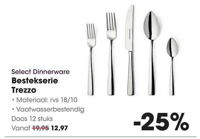 Select Dinnerware Bestekserie Trezzo