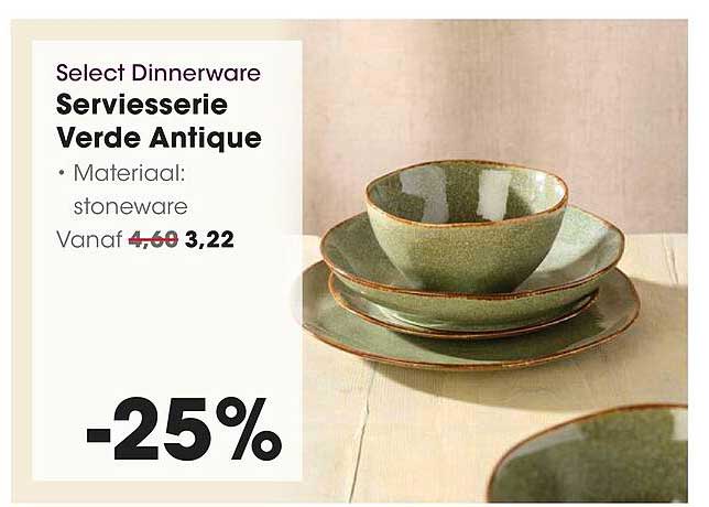 Select Dinnerware Serviesserie Verde Antique