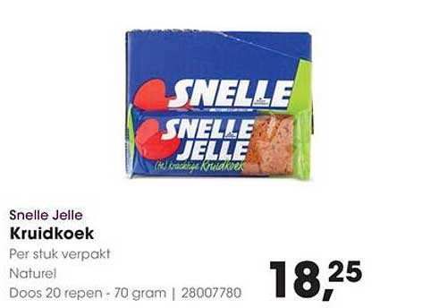 Snelle Jelle Kruidkoek